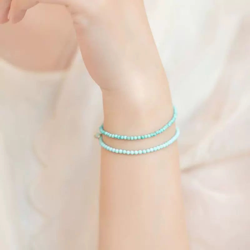 Crafts New Arrival Extremely Fine Women's Small Bead Chinese Ancient Style Bracelet