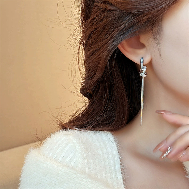 Accessible Luxury Female Fancy Best Selling Elegant Tassel Earrings
