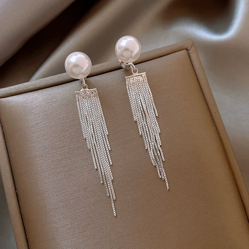 Accessible Luxury Female Fancy Best Selling Elegant Tassel Earrings