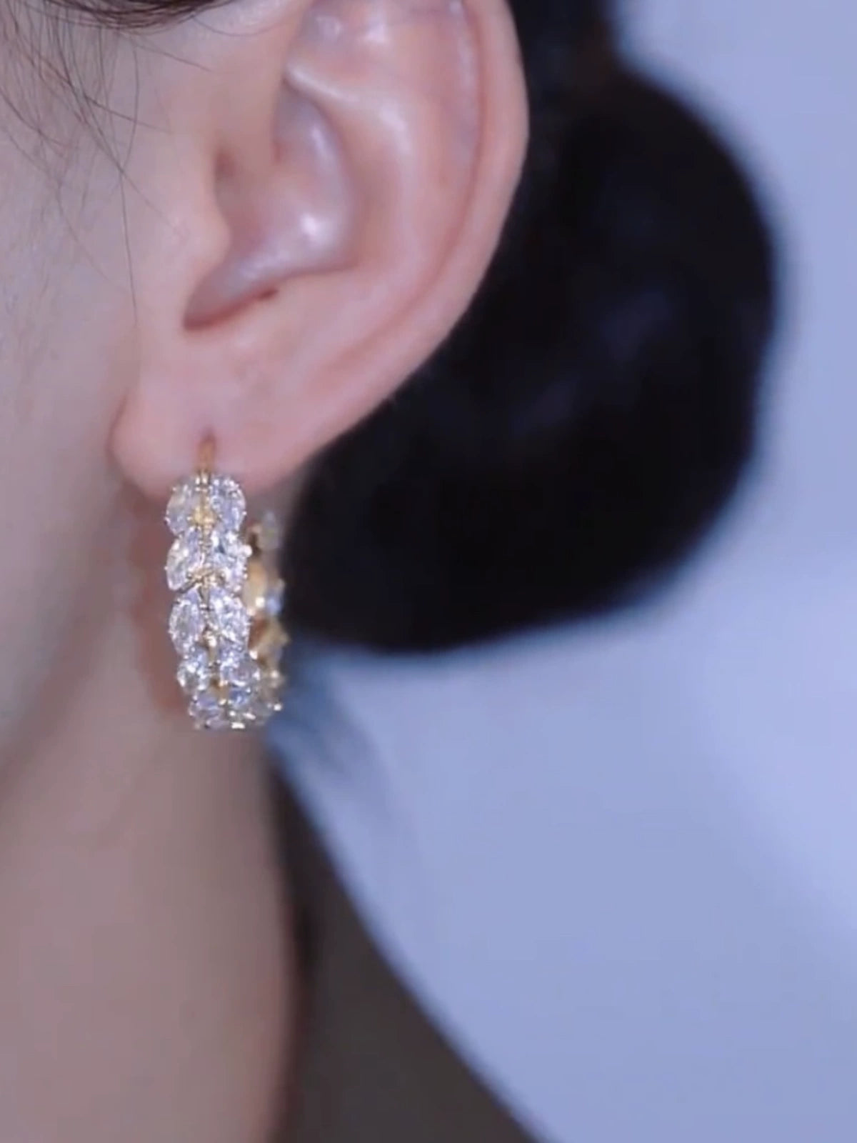 Accessible Luxury Non-Fading Anti-Allergic Chinese Style Wheat Earrings