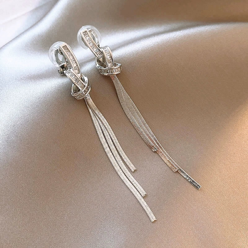 Accessible Luxury Female Fancy Best Selling Elegant Tassel Earrings