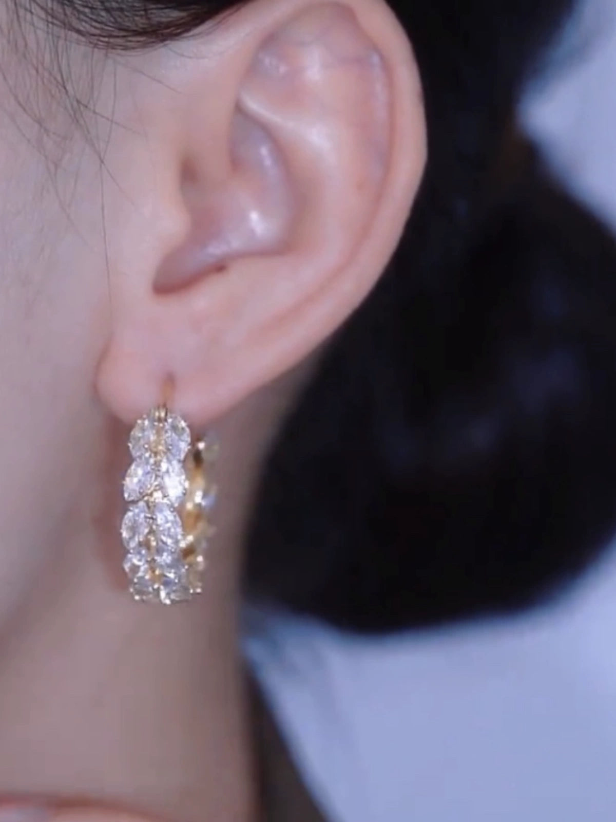 Accessible Luxury Non-Fading Anti-Allergic Chinese Style Wheat Earrings