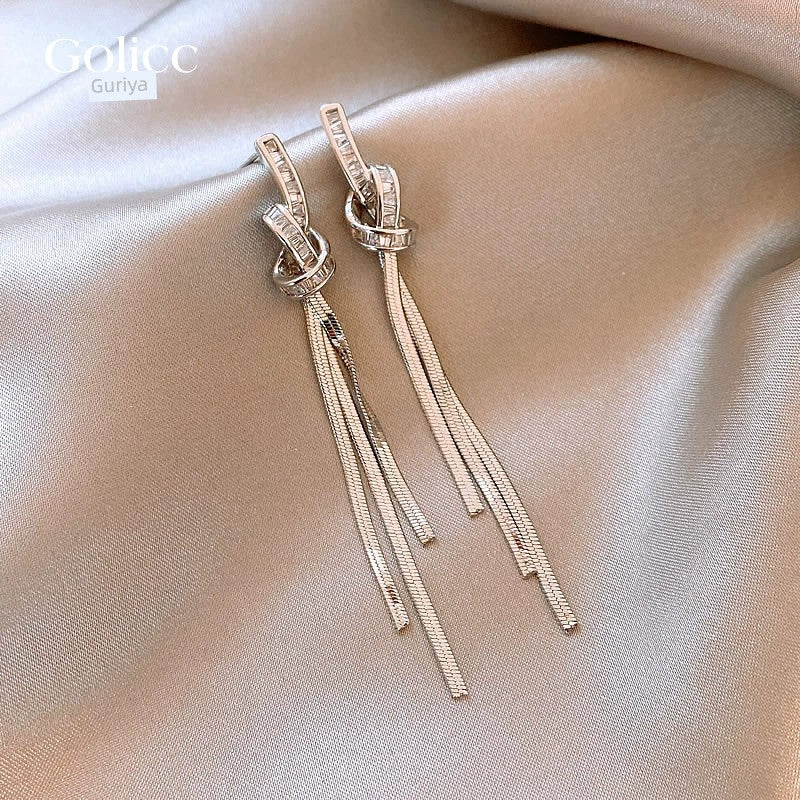 Accessible Luxury Female Fancy Best Selling Elegant Tassel Earrings