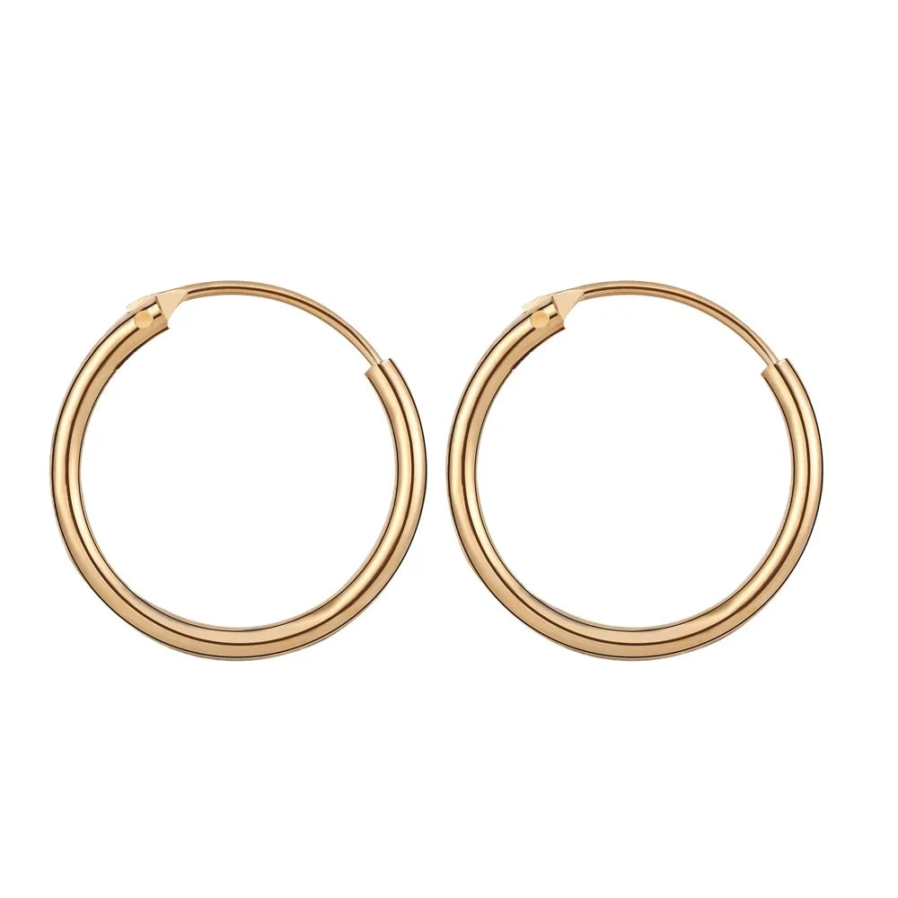 Korean New Simple Temperament Circle Pearl Earrings Fashion Small Versatile Earrings